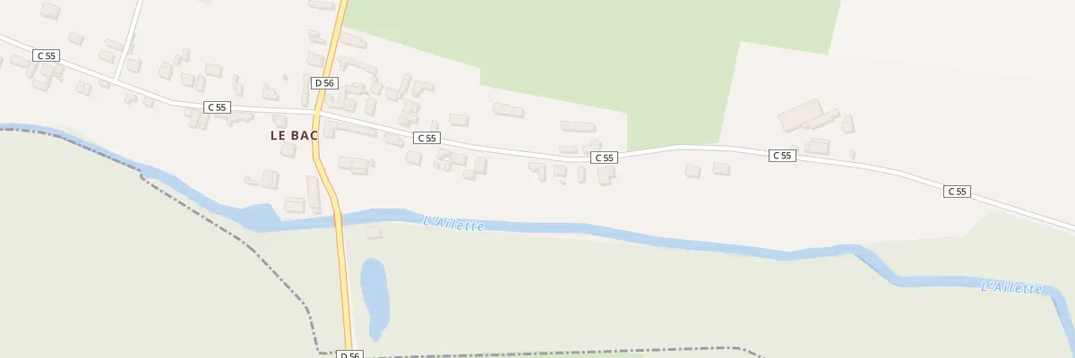 Plan du 11 Rue des Vallées à Bichancourt