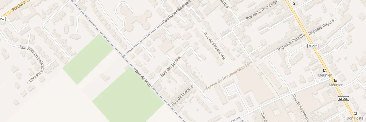 Plan du 28 Rue d’Alsace à Lys-lez-Lannoy