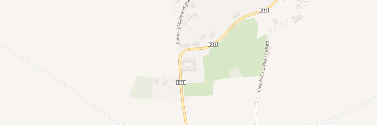 Plan du 4 Rte de Marigny à Veuilly-la-Poterie