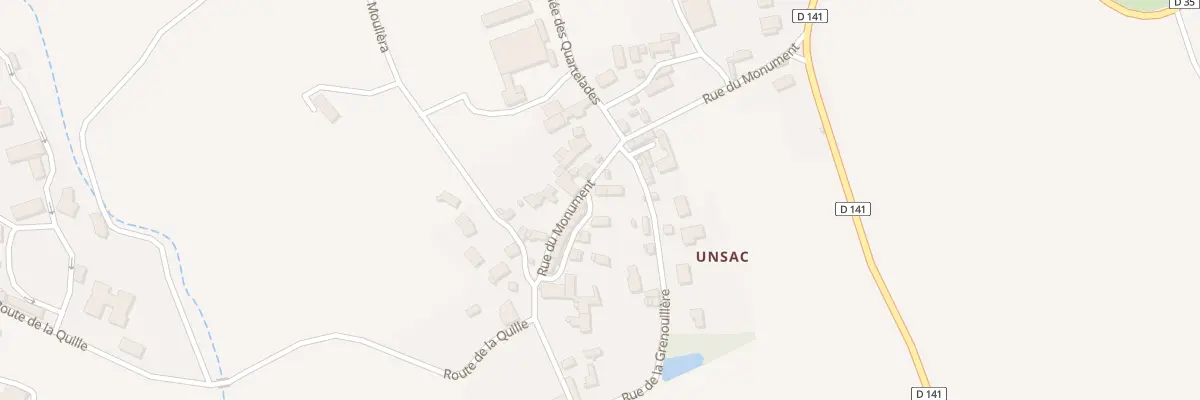 Plan du 5208 Rue de l’Ancienne Ecole Unsac à Saint-Gervazy