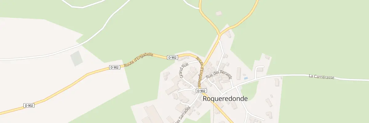 Plan du 3 Rte d’Engabelle à Roqueredonde