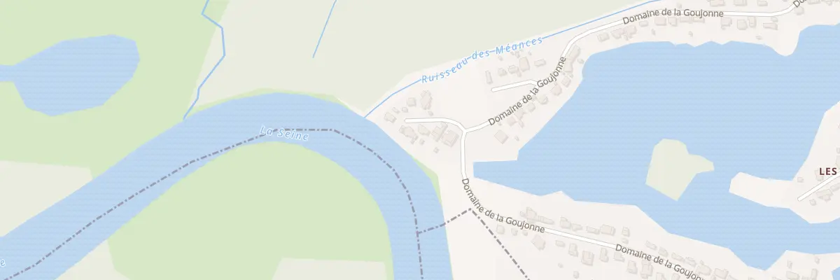 Plan du 45 Domaine de la Goujonne à Saint-Sauveur-lès-Bray