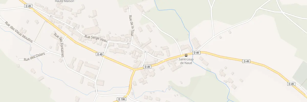 Plan du 4 Rue Serge Veau à Saint-Loup-de-Naud