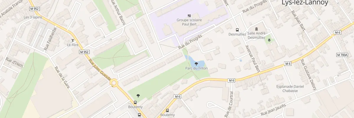 Plan du 67 Rue du Progrès à Lys-lez-Lannoy