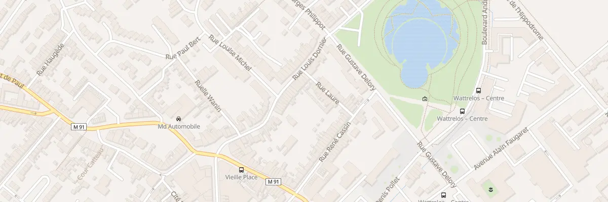 Plan du 40 Rue Louis Dornier à Wattrelos
