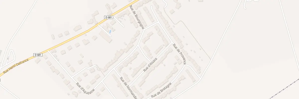Plan du 4 Rue de Lorraine à Holnon