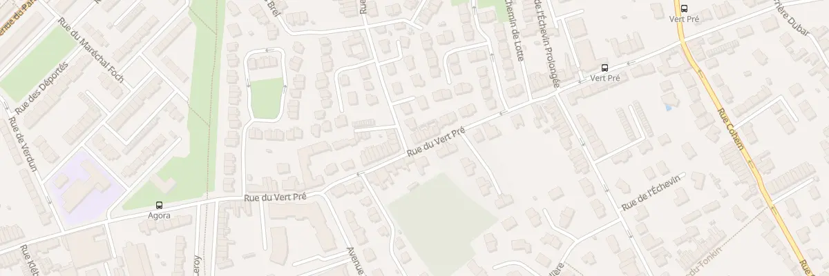 Plan du 54 Rue du Vert Pré à Lys-lez-Lannoy