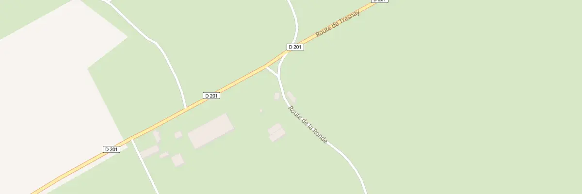 Plan du 56 Vers Saulniere à Tresnay