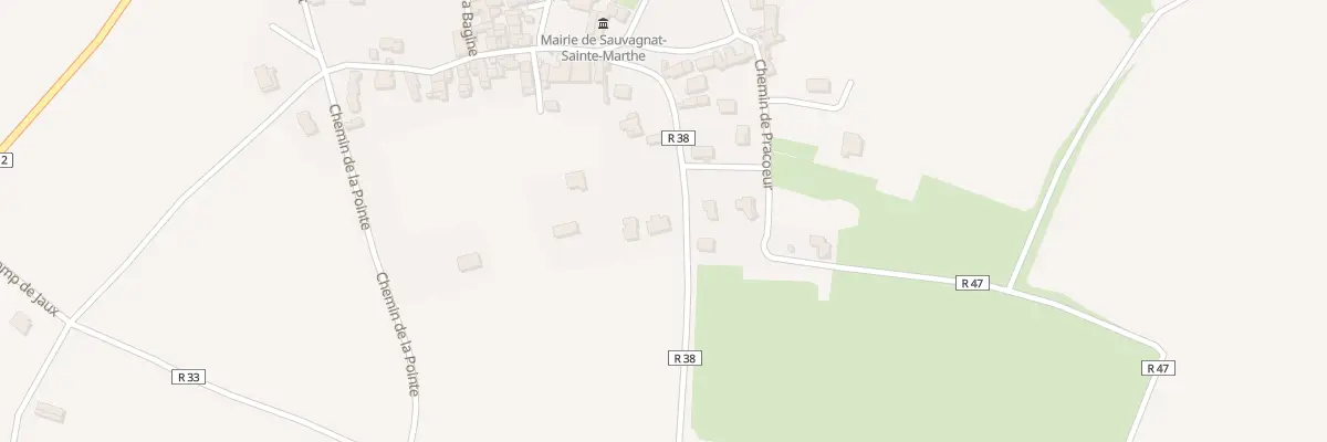 Plan du 8 Che de Trezins à Sauvagnat-Sainte-Marthe