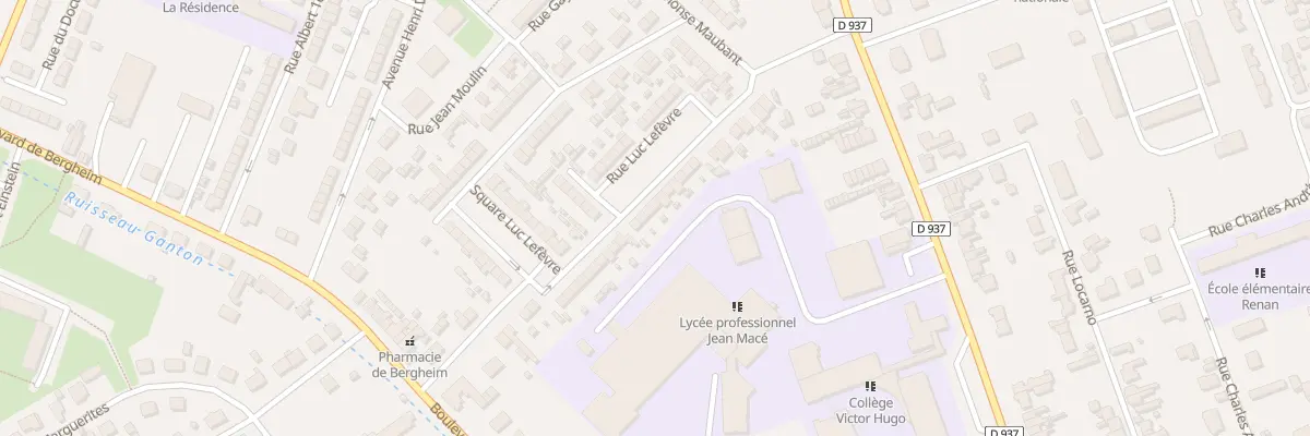 Plan du 27 Rue Luc Lefévre à Chauny