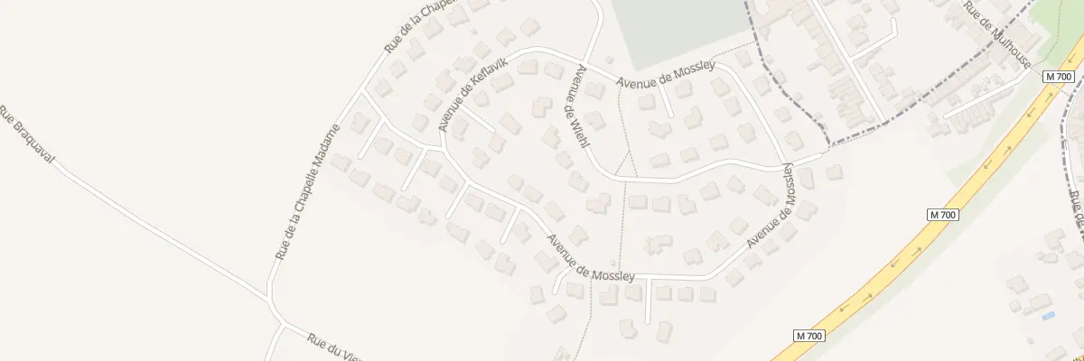 Plan du 34 Av de Mossley à Hem