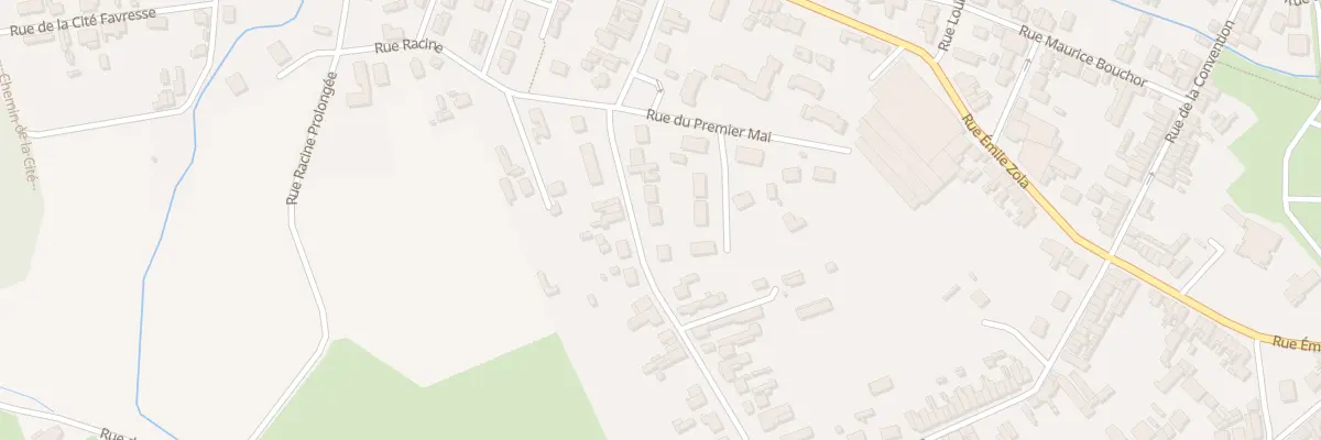 Plan du 35 Rue du Bailly à Chauny