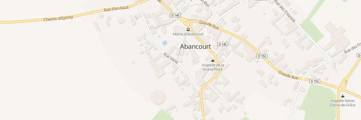 Plan du 4 Rue Verte à Abancourt