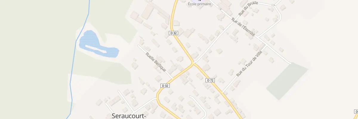 Plan du 13 Rue L de Robert de la Tour à Seraucourt-le-Grand