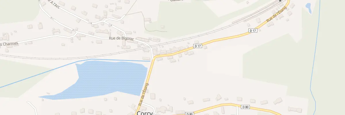 Plan du 6B Rue de l’Etang à Corcy