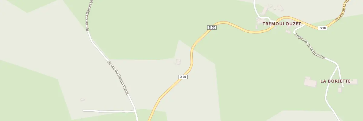 Plan du 5276 Tremoulouzet aux Monts-Verts