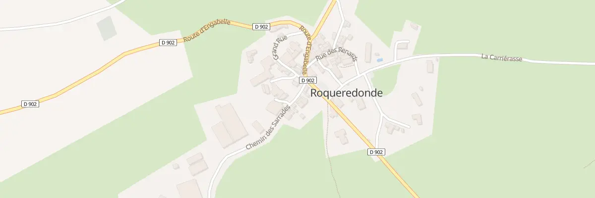 Plan du 3 Che des Sarrades à Roqueredonde
