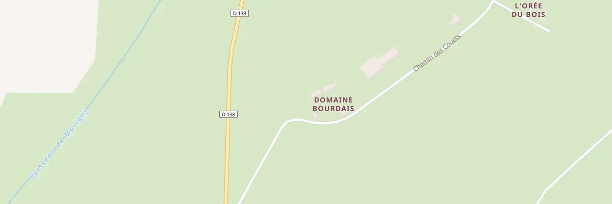 Plan du 5034A Au Domaine Bourdet à Marigny
