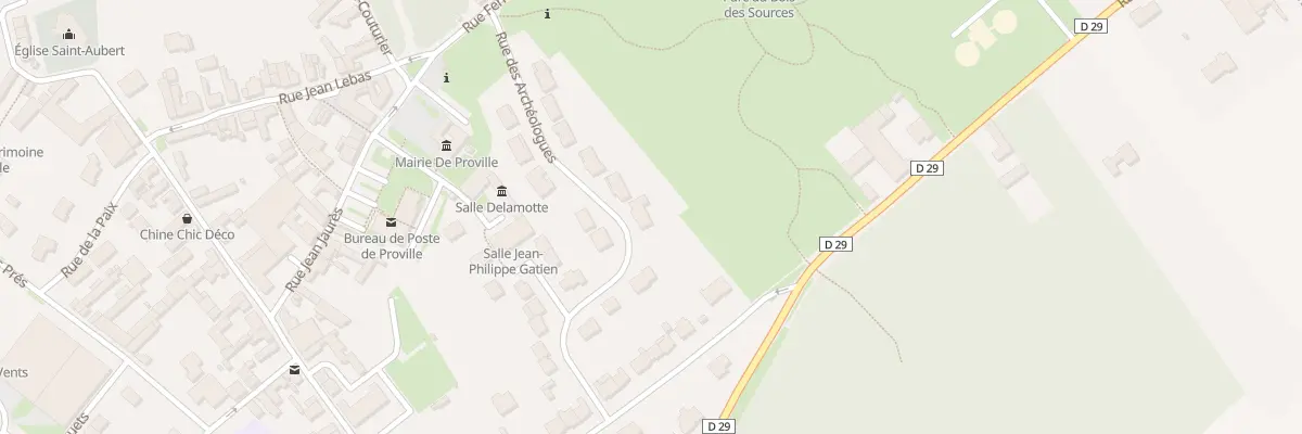 Plan du 11 Rue des Archéologues à Proville