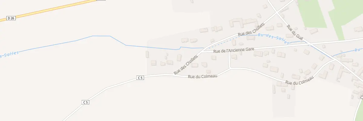 Plan du 342 Au-dessus du Grand Pre à Nailly