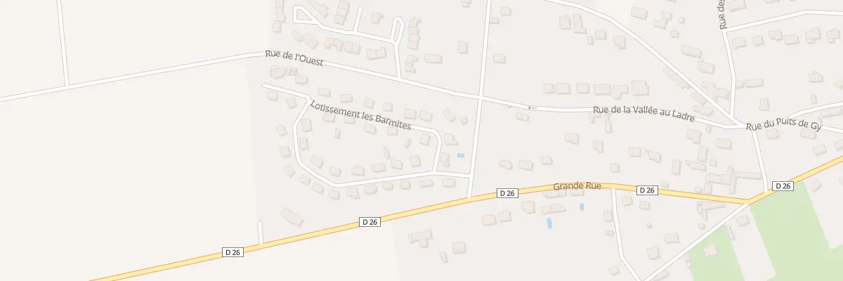 Plan du 31 Les Barmites à Nailly