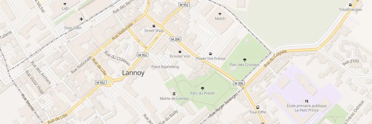 Plan du 8 Rue de Tournai à Lannoy