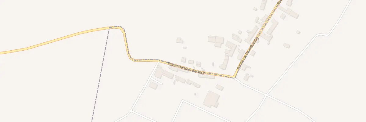 Plan du 3B Bois Baudry à Doue