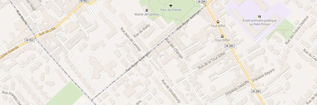 Plan du 31 Rue Roger Salengro à Lys-lez-Lannoy
