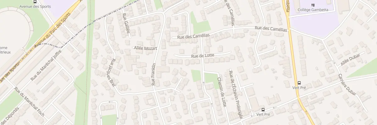 Plan du 51 Rue Lotte à Lys-lez-Lannoy