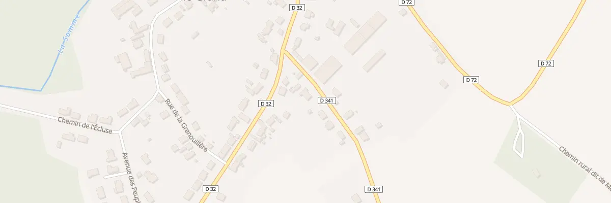 Plan du 3 Rue de Clastres à Seraucourt-le-Grand