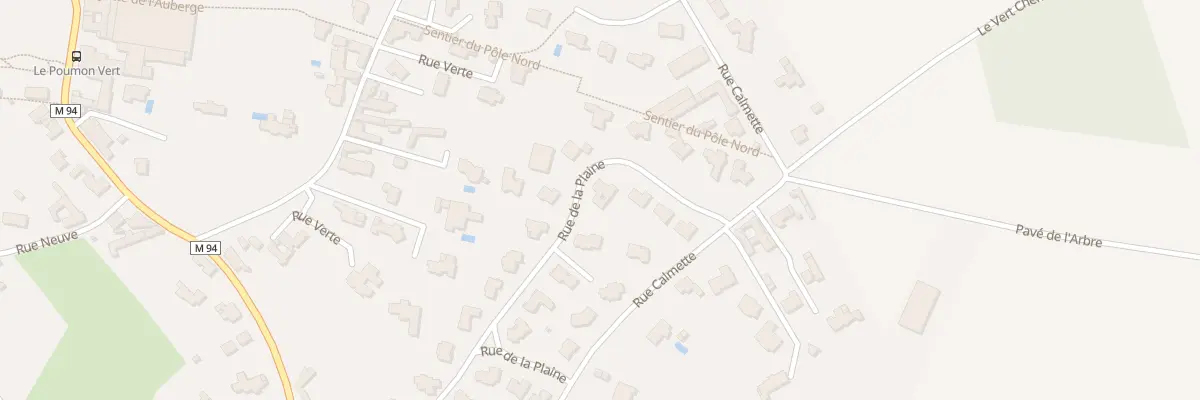 Plan du 7 Rue de la Plaine à Gruson
