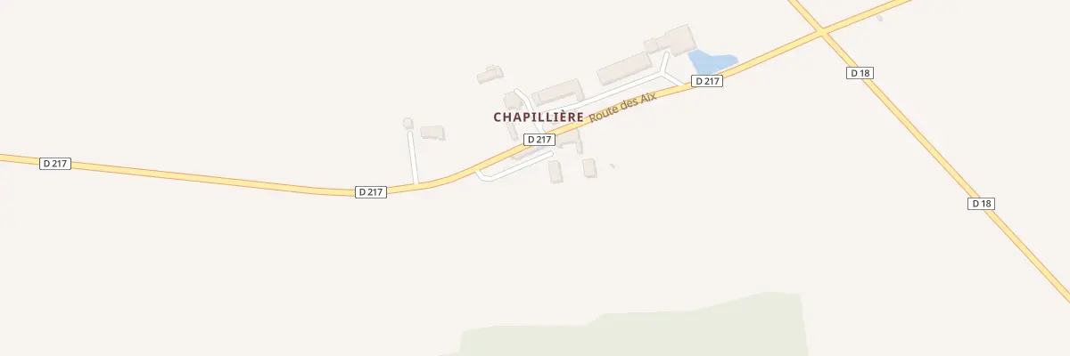 Plan du 5184 Chapilliere à Meillard