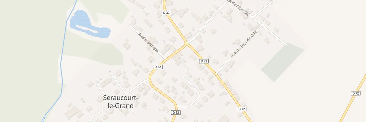 Plan du 4 Rue Henri Poizot à Seraucourt-le-Grand