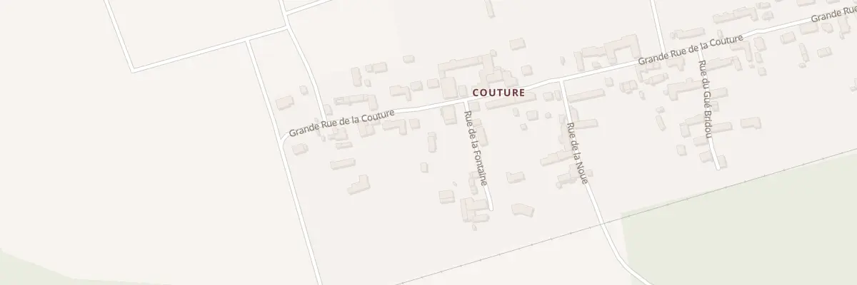 Plan du 85 Grande Rue de Couture aux Ormes-sur-Voulzie