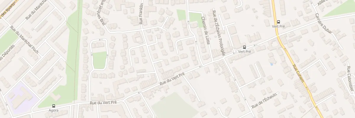 Plan du 21 Rue Lotte à Lys-lez-Lannoy