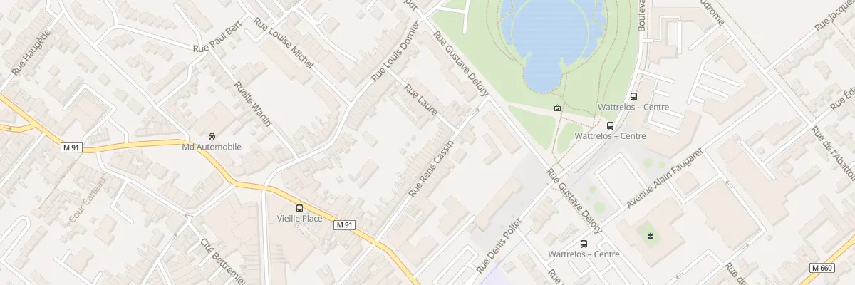 Plan du 35 Rue René Cassin à Wattrelos
