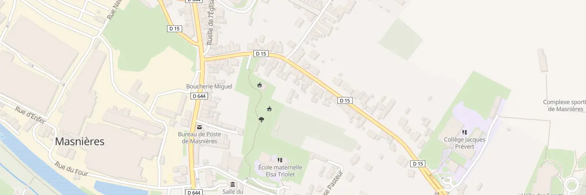 Plan du 24 Rue de Crèvecoeur à Masnières