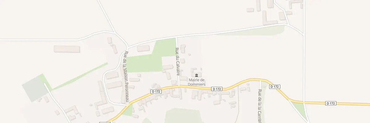 Plan du 4 Rue du Calvaire à Dommiers