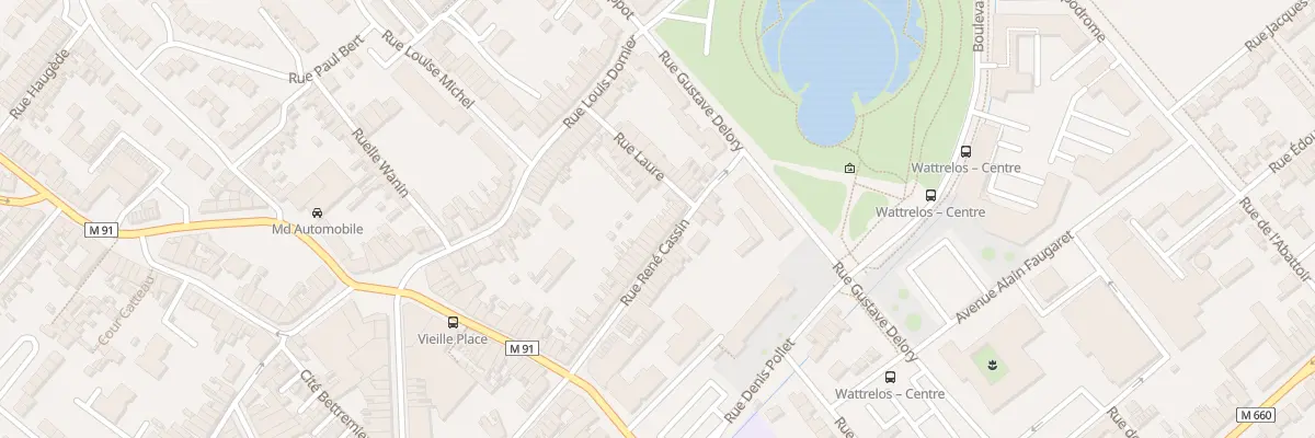 Plan du 37 Rue René Cassin à Wattrelos