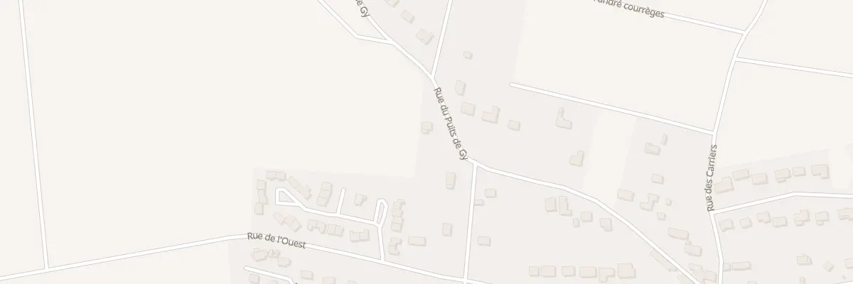 Plan du 15 Rue du Puits de Gy à Nailly