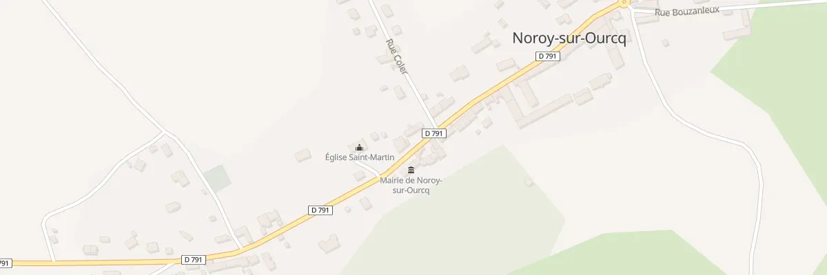 Plan du 26 Rue Principale à Noroy-sur-Ourcq