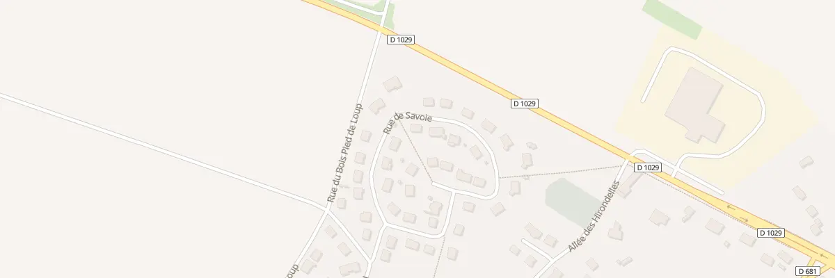 Plan du 27 Rue de Savoie à Holnon