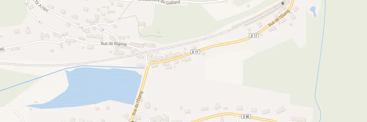 Plan du 10 Rue de l’Etang à Corcy