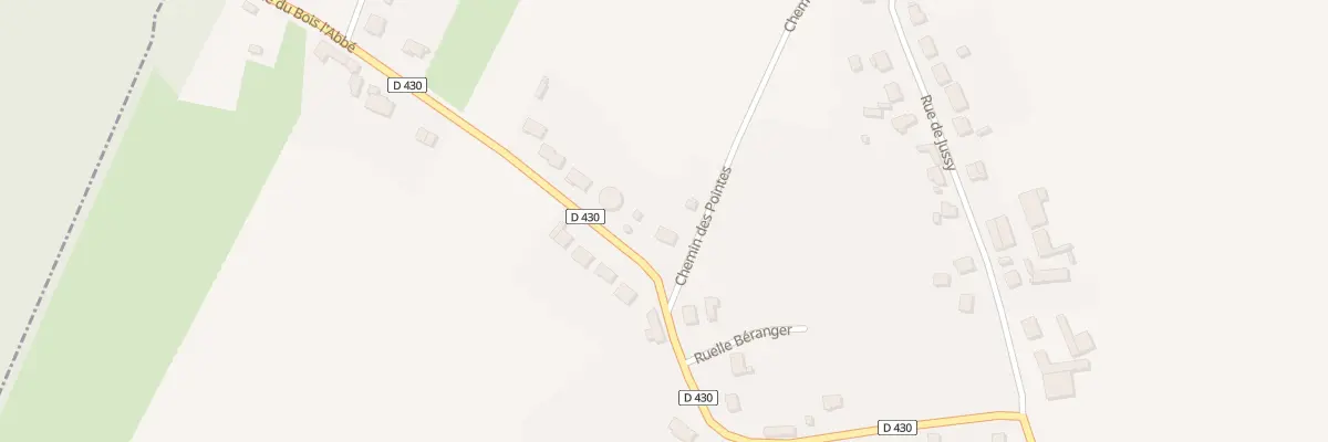 Plan du 34 Rue du Bois l’Abbé à Frières-Faillouël