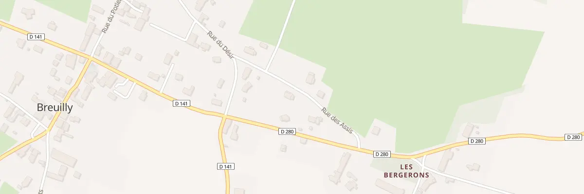 Plan du 6 Rue des Assis à Cesset