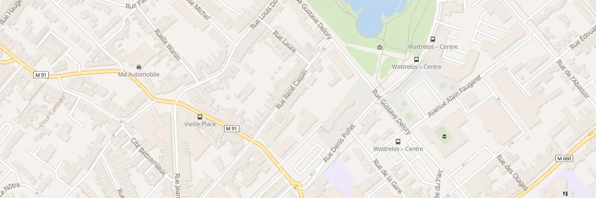 Plan du 28 Rue René Cassin à Wattrelos