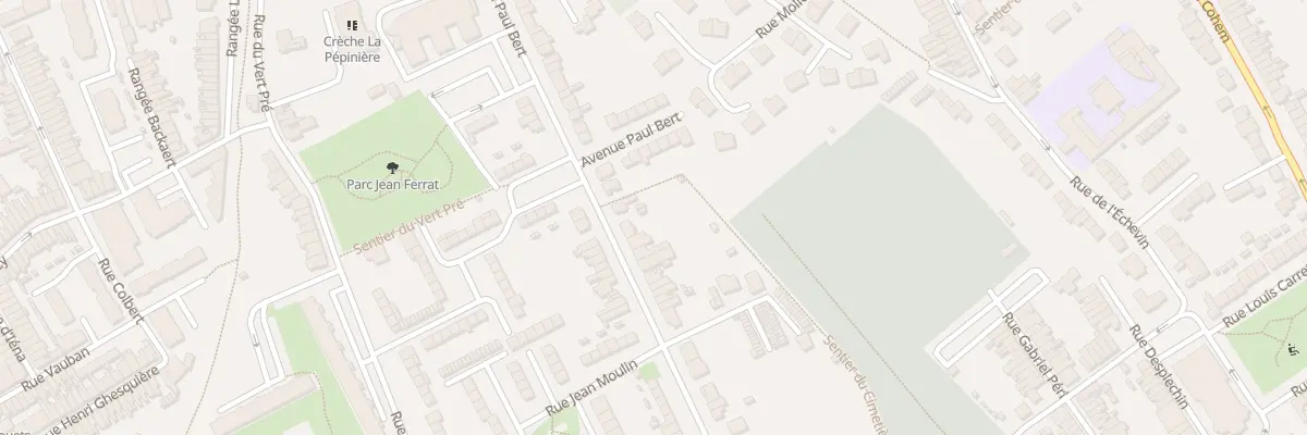 Plan du 144 Av Paul Bert à Lys-lez-Lannoy