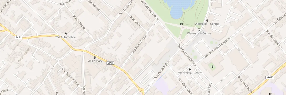 Plan du 30 Rue René Cassin à Wattrelos