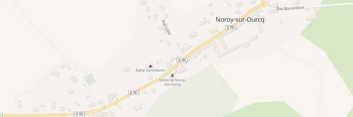 Plan du 24 Rue Principale à Noroy-sur-Ourcq