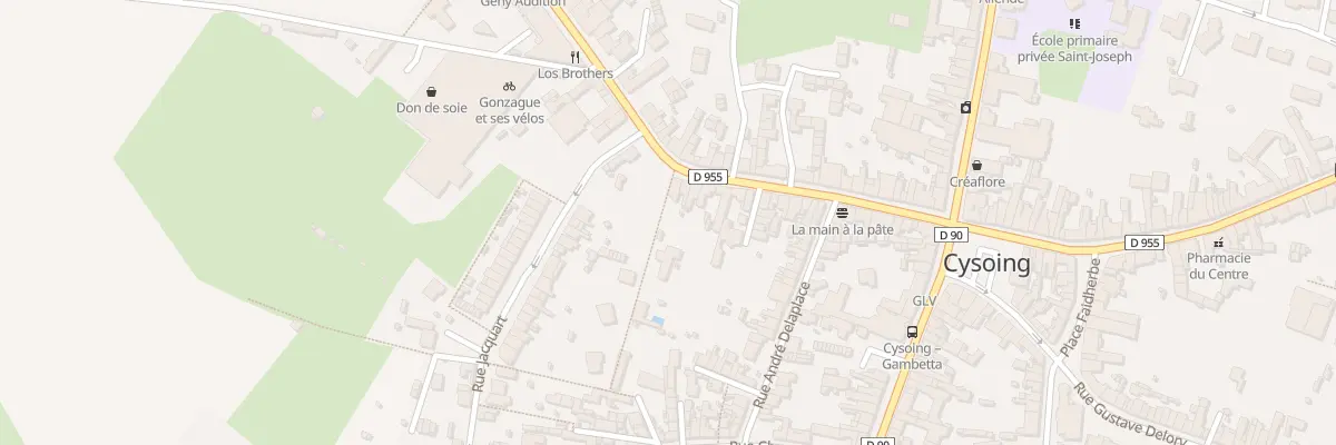 Plan du 181 Rue Jean-baptiste Lebas à Cysoing